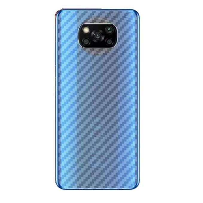 Ultra%20Thin%20Clear%20Slim%20Fit%20Transparent%20Carbon%20Fiber%20%20Matte%20Back%20Stickers%20For%20Xiaomi%20Poco%20X3%20-%20Image%202