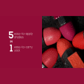 Huda Beauty 5 in1 Matte Lipstick Make Up Long Lasting Waterproof Cream Matte Lipstick Cute Shade - First Copy. 