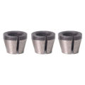 3Pcs High Precision 6mm 6.35mm 8mm Router Collet Chuck Adapter for Engraving Trimming Machine. 