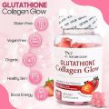 Nature Glow 60 Glutathione Collagen Gummies gcgd Glow Dietary Supplement Organic Strawberry Flavor. 