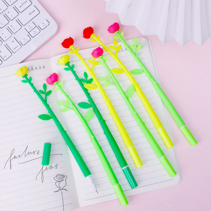 Cute%20Gel%20Pens%20Funny%20Creative%20Rose%20Flower%20Pen%20Stationery%20Ballpoint%20Students%20Gift%20Decor%20Accessory%20-%20Image%203