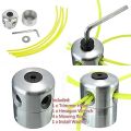 Aluminium Trimmer Head with 4 Line for Grass Trimmer Bobbin (Brush Cutter). 