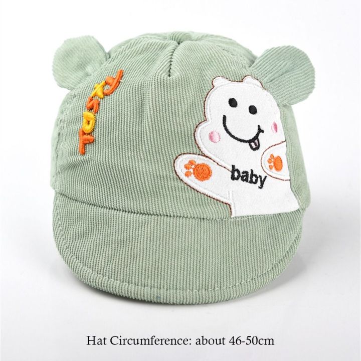 Casual%20UV%20Protection%20Baby%20Baseball%20Cap%20Thin%20Breathable%20Soft%20Cotton%20Duck%20Tongue%20Hat%20Cute%20Cartoon%20Baby%20Sun%20Cap%20Outdoor%20-%20Image%202