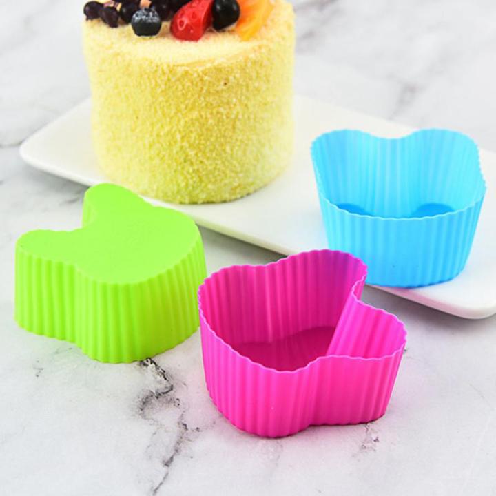 5/1PC Creative Cake Cup Cake Mold Muffin Cupcake Kitchen Cooking DIY Bakeware Maker Pudding Jelly Mold Baking Tools
