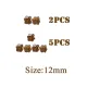 Four Leaf Shape Natural Mineral Stone Cube Beads Amethysts Citrines Square Bead For Jewelry Making Necklace Bracelet Accessories. 