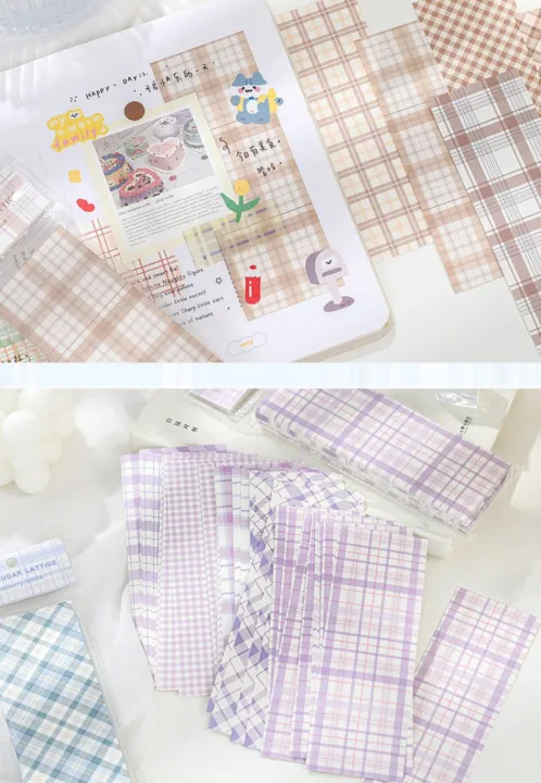 Panda%20Online%20100%20Sheets%20Semi%20Sugar%20Lattice%20Series%20Grid%20Memo%20Pad%20Checkered%20Sticky%20Notes%20Album%20Diary%20Journal%20Decorative%20DIY%20Scrapbooking%20-%20Image%208