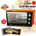 Ozone Electric Oven With Rotisserie & Baking – 25 Liters ( 2 Kg ) -1 Year Warranty. 