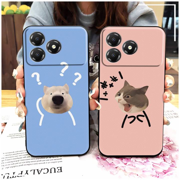 Graffiti%20Soft%20case%20Phone%20Case%20For%20ZTE%20Blade%20A36%204G/Z2472%20Anti-knock%20Back%20Cover%20Couple%20TPU%20Dirt-resistant%20Anti-dust%20Cute%20-%20Image%207