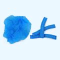 Disposable Hair Cap Stretchable Blue Bouffant Caps/Surgical Caps/Cooking Caps (20 Pcs). 