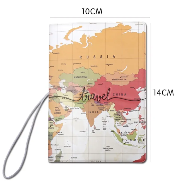 Passport%20Protective%20Case%20World%20Map%20Travel%20Abroad%20PC901E%20-%20Image%205