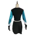Maddy Euphoria Cheerleader Uniform Dress Maddy Perez Outfit Cosplay Costume School Girls Women Musical Sports Team Suit. 