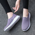 Zulijian Shoes for the Old Official Flagship Dad Shoes Non-Slip Soft Bottom Slip-on Middle-Aged and Elderly Sports Walking Shoes. 
