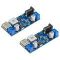 DC 6V 9V 12V 24V to DC 5V 5A Buck Converter Module,9-36V Step Down to USB 5V Transformer Dual Output Voltage Regulator. 