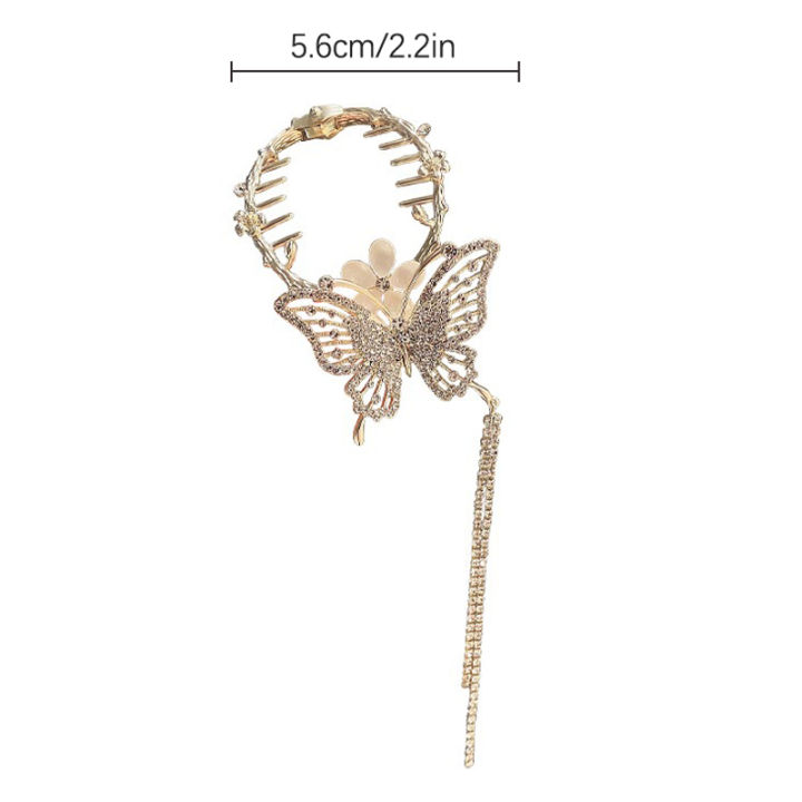 Butterfly%20Bell%20Orchid%20Hair%20Claw%20Clip%20Swan%20Tassel%20Ponytail%20Buckle%20Pearl%20Hairpin%20ANLAN%20-%20Image%204