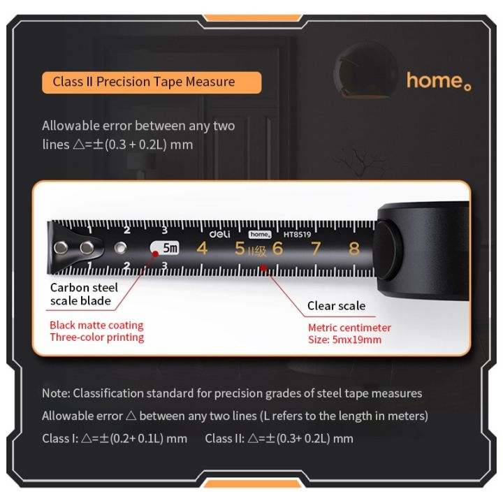Self-Locking%20Tape%20Measure%20Ruler%20High-Precision%20Carbon%20Steel%20Measuring%20Tape%20Scale%20Blade%20-%20Image%203