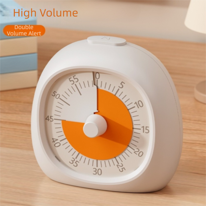Portable Plastic Visual Timer 60 Minute Focus Aid Study Timer Silent ...