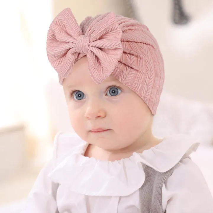 I%20Love%20Dad%202023%20New%20Baby%20Hat%20Cute%20Bows%20Baby%20Girl%20Turban%20Hats%20Solid%20Color%20Soft%20Cotton%20Elastic%20Bowknot%20Newborn%20Toddler%20Girl%20Bonnet%20Beanies%20-%20Image%205