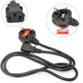 Power Code with Fuse Desktop Cable 3 Pin. 