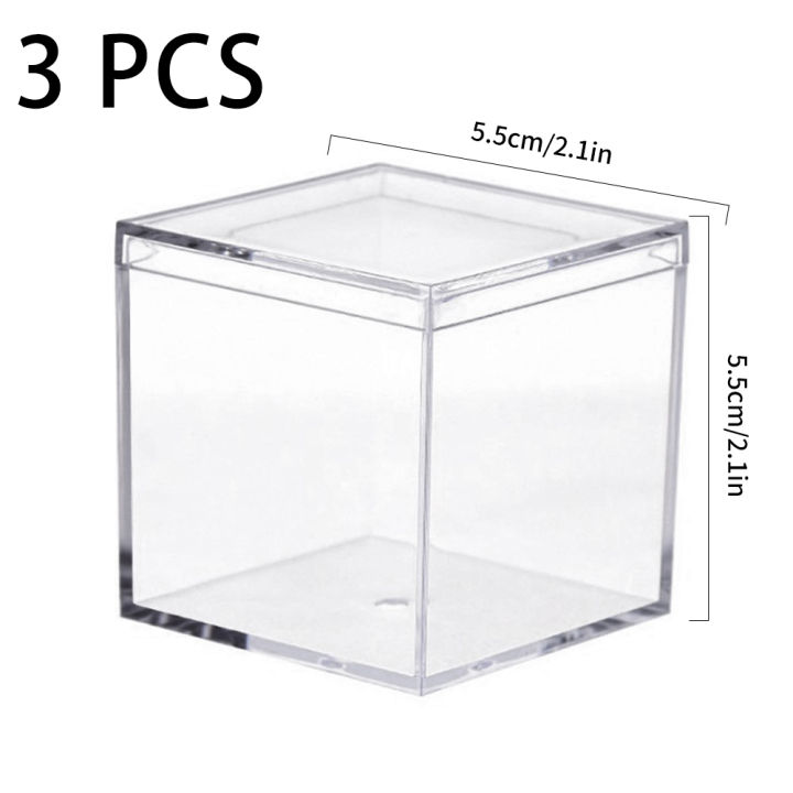 1/3/5Pcs%20Clear%20Plastic%20Square%20Cube%20Box%20With%20Lids%20Durable%20Candy%20Box%20Multiple%20Uses%20Transparent%20Case%20Organizer%20Container%20-%20Image%209