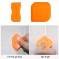 4Pcs Window Door Silicone Sealant Spreader Caulking Spatula Scraper Cement Caulk Removal Tool Finishing Sealant Grout. 