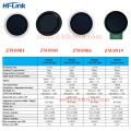 Hi-Link HLK-ZW0906 Semiconductor fingerprint identification module ZW0906 capacitive touch fingerprint door lock capture sensor. 