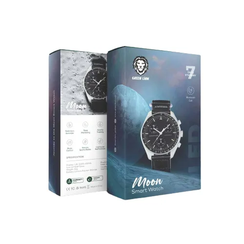 Green Lion Moon Smartwatch