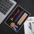 【Wildfolk Studio】Wax Sealing Stamp Gift Box Book Envelope Invitation Card Preasent Wooden Crafts. 