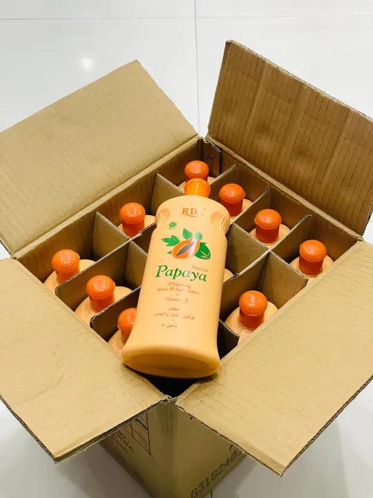 RDL-%20EXTRACT%20PAPAYA%20WHITENING%20HAND%20&%20%20BODY%20LOTION%20+%20VITAMIN%20E%20-%20600ml%20(%201%20Bottle)%20-%20Image%202