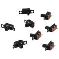 8 Pcs New 3 Pin 2 Position Micro Mini Toggle Switch SS12F15VG6 Panel Mount Slide Switches 6 mm DC 50V 0.5A Vertical Latching. 