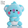 1pcs Large Cartoon Korea BTS Plush Toy  COOKY KOYA MANG RJ TATA Soft Toys BT21 Doll Key Chains Girl Gift. 