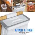 Attach A Trash Door Garbage Bag Holder Bin. 