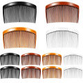 1 Pieces Plastic Side Hair Twist Comb French Twist Comb Hair Clips with Teeth for Fine Hair Accessories Women Girls. 
