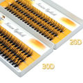 20D/30D Eyelash Clusters C/D curl Fan Eyelash extension 1 box/60 Bundles individual lashes Makeup tool for False eyelashes. 