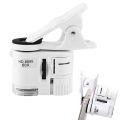 Universal Mobile Magnifying Glass Macro Lens Zoom Camera Clip 60X Digital Microscope Camera for Cell Phone with LED Light Phone. 