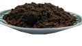 Roasted pure black coffee. 