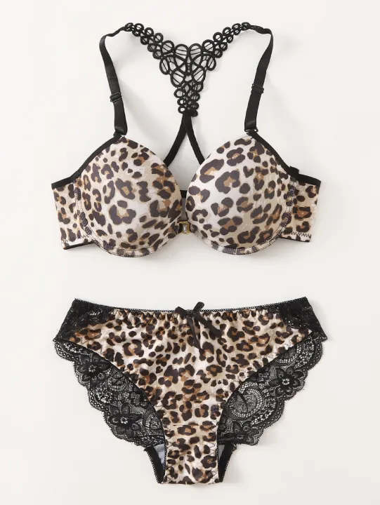 Pretty%20Design%20Fancy%20Lingerie%20Women%202%20Piece%20Lace%20Underwear%20Clothing%20Leopard%20Print%20Bra%20Panty%20Sets%20Camisole%20Design%20A3159%20-%20Image%202