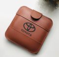 Toyota Vehicle Document Holder Organizer PU Leather Vehicle Insurance and Registration Holders Wallet Case for Emission test, Driving Licence. 