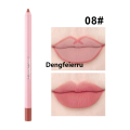 Dengfeierru 12 Colour Matte Lip Liner Pencil Carving Labial Makeup Lasting Brown Bargain price Lip Liners Waterproof Lipstick Pen Lip Contouring Cosmetics. 