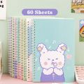 A5 Spiral Notebook 60 Sheets Bunny Daily Weekly Planner Note book Time Organizer School Office Supply Notepad Kawaii Stationery. 