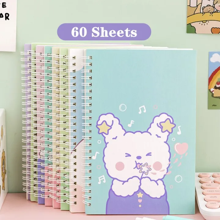 A5%20Spiral%20Notebook%2060%20Sheets%20Bunny%20Daily%20Weekly%20Planner%20Note%20book%20Time%20Organizer%20School%20Office%20Supply%20Notepad%20Kawaii%20Stationery%20-%20Image%202