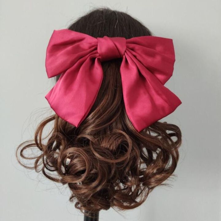 Wig,%20bow,%20ponytail,%20long%20wavy,%20everyday,%20soft,%20party,%20synthetic,%20natural,%20hairy,%20feminine%20curls,%20red%20knot,%20ponytail,%20bow,%20vintage%20wig%20-%20Image%205