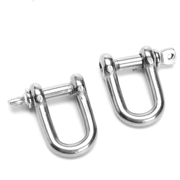 Wire rope connection buckle-2x Shackle-silver | Daraz.lk
