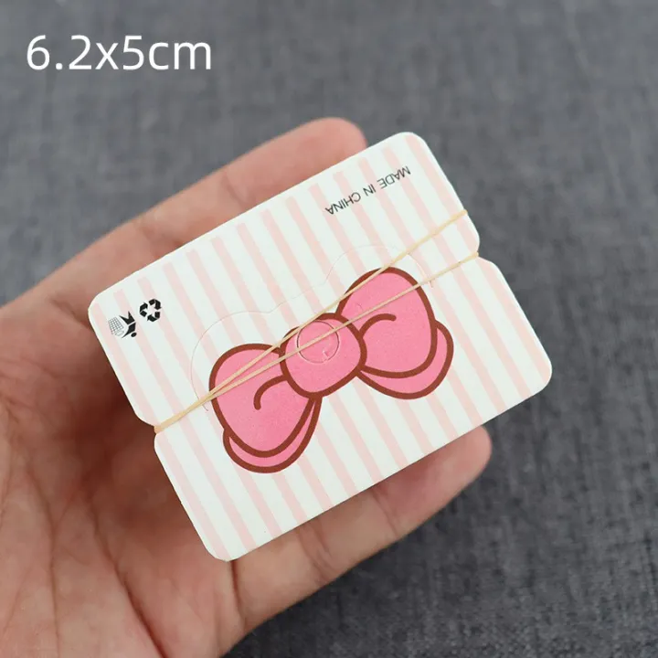 100Pcs%20Foldable%20Packaging%20Paper%20Cards%20Bow%20Cards%20For%20Handmade%20Jewelry%20Retail%20Hang%20Tag%20Flowers%20Display%20Cardboard%20YULING%20-%20Image%206