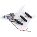 Single Coil Pickup SSS Electric Prewired Pickguard for ST SQ Guitar. 