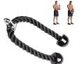 Gym Exercise Tricep Rope Push Pull Cable Gym Machine. 