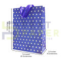 Best Paper Small Designed Paper Bag With Ribbon Handle - 27cm x 20cm x 9cm. 