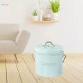 3L Compost Bin Countertop Indoor for Odor Filtration Rust Easy Clean. 