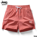 Step 2023 pants nJEEP running three-point new shorts casual pants dry semen sports fitness summer ice silk speed men. 