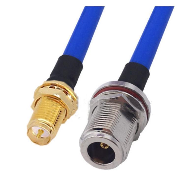 1x RP-SMA Mâle À RP-SMA Femelle Coaxial Extension Tressé Câble 6Ghz 1x RP-SMA Mâle À RP-SMA Femelle Coaxial Extension Tressé Câble 6Ghz