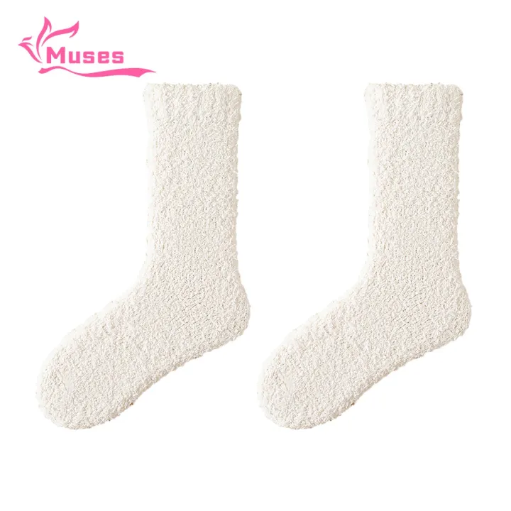 Muses%20Mall%20Solid%20Color%20Socks%20Cozy%20Plush%20Winter%20Socks%20Warm%20Breathable%20Uni%20Accessories%20for%20Autumn%20Versatile%20Thickened%20Design%20Super%20Soft%20Polyester%20Socks%20-%20Image%207